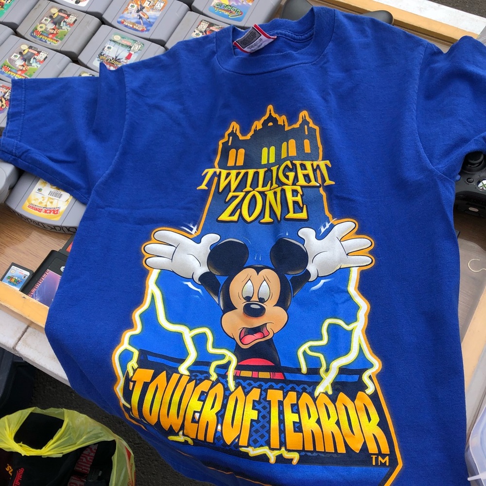 Tower of terror 90s vintage Disney parks shirt